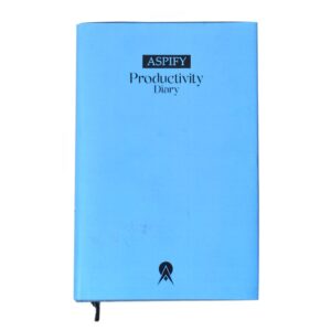 Aspify Productivity Diary - Blue - Single Pack